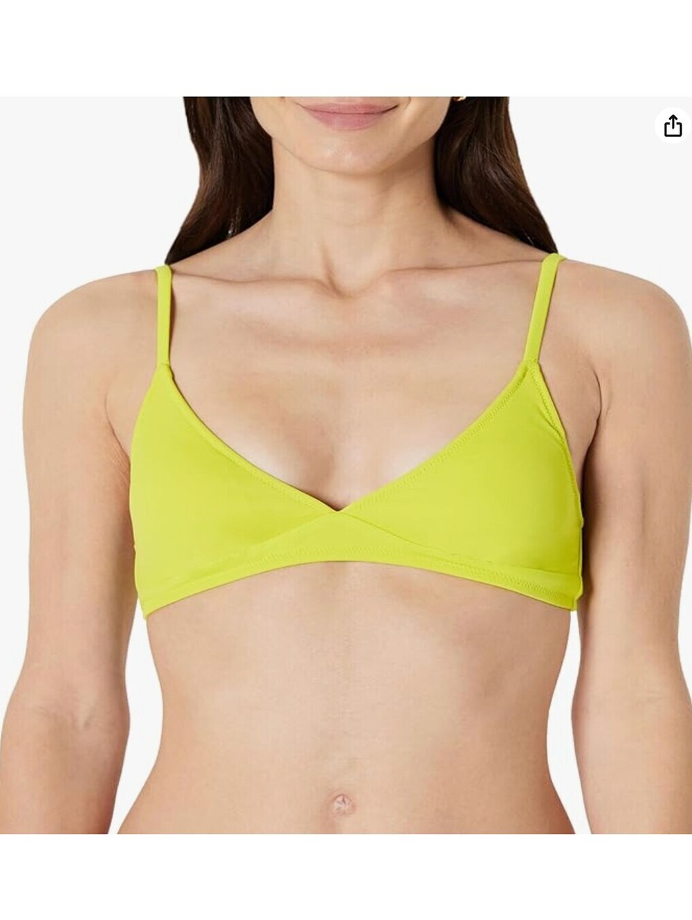 Amazon Essentials  Light-Support Triangle Bikini Swimsuit Top Adjustable XS